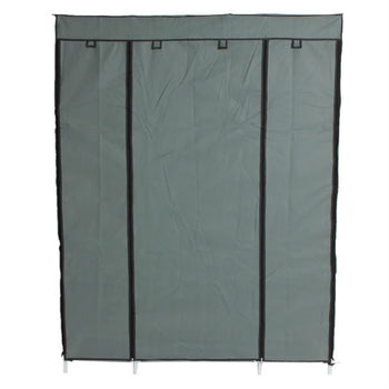 Grey 52-inch Portable Closet Wardrobe Shelving Unit - Deals Kiosk