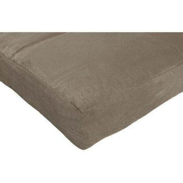 Full size 8-inch Thick Futon Mattress in Khaki Light Brown Color - Deals Kiosk