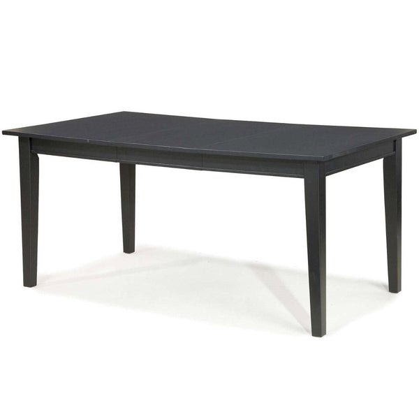 Space Saving Expandable Dining Table 48-66-inch in Ebony Black Wood Finish - Deals Kiosk
