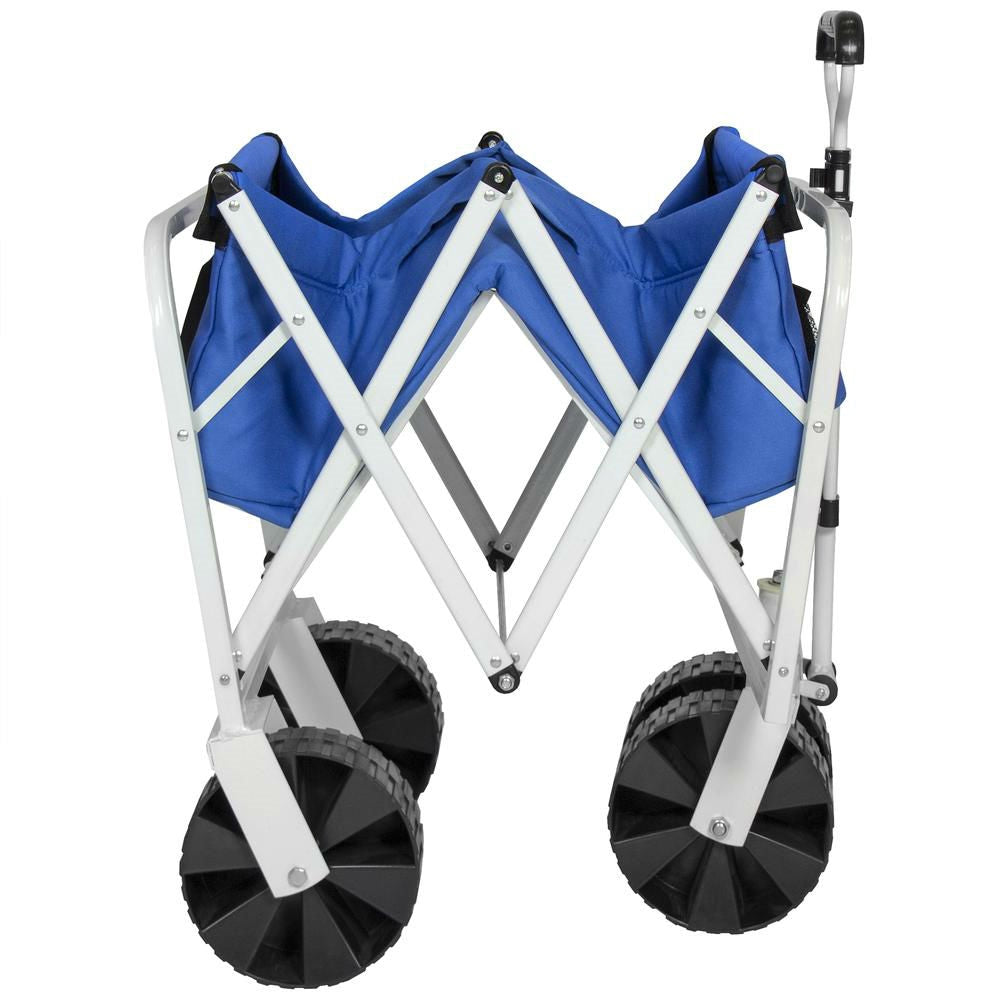 Folding Sturdy Utility Wagon Garden Beach Cart - Deals Kiosk