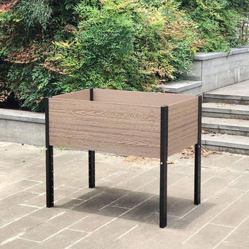 Farmhouse 38in x 26in x 33 in Elevated Planter Raised Garden Bed - Deals Kiosk