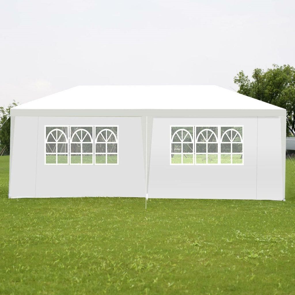 10ft x 20ft Heavy Duty Party Wedding Canopy Tent Gazebo White - Deals Kiosk