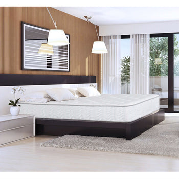 King size 10-inch Innerspring Mattress with Cool Gel Memory Foam Top - Deals Kiosk