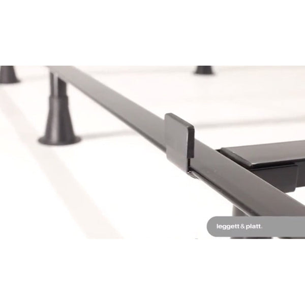 Full-size Heavy Duty 9-Leg Metal Bed Frame with Headboard Brackets - Deals Kiosk