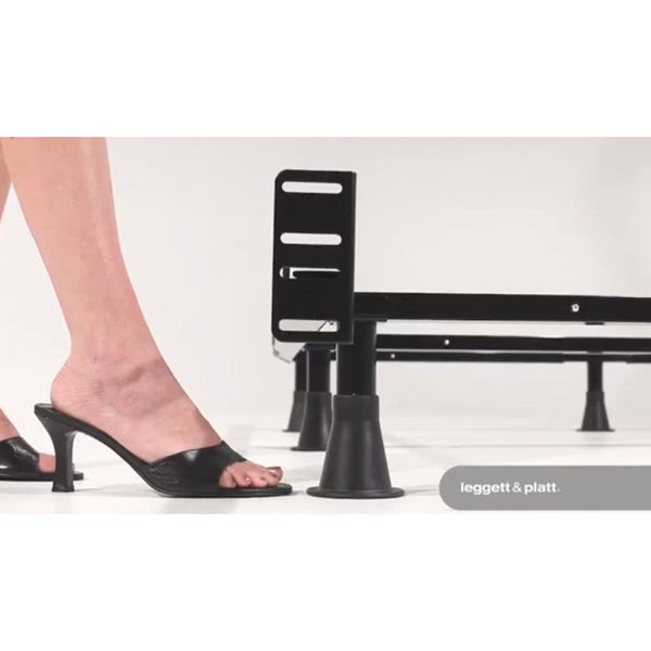 California King size 9-Leg Metal Bed Frame with Headboard Brackets - Deals Kiosk