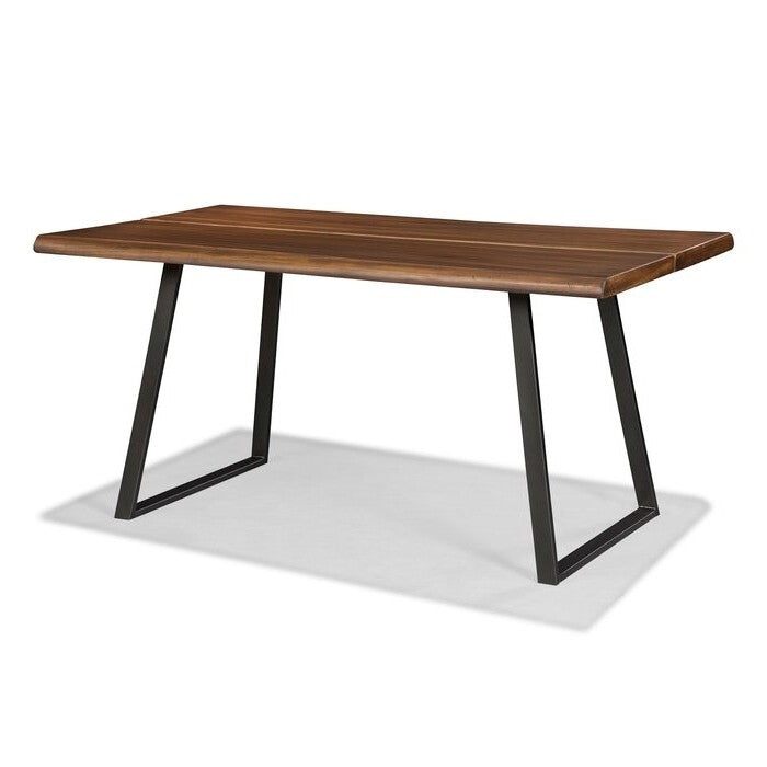 Farmhouse Oak Industrial Dining Table - Deals Kiosk