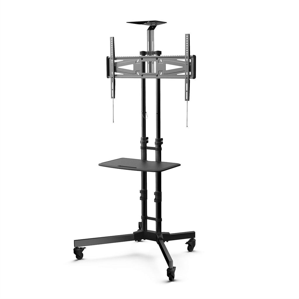 Adjustable Height Mobile TV Cart TV Stand for up to 65-inch TV - Deals Kiosk