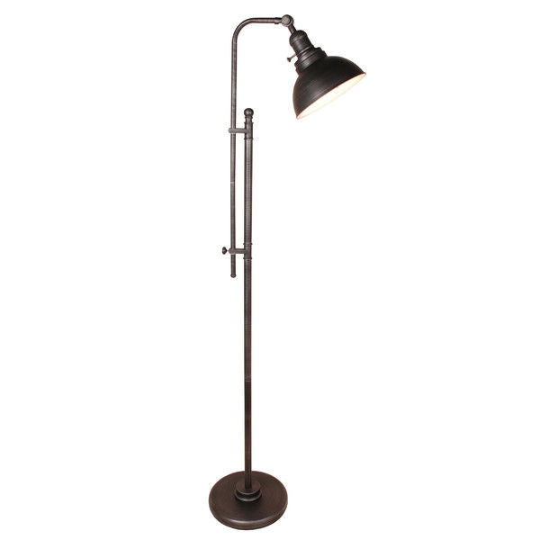 65-inch Tall Floor Lamp Task Light in Distressed Metal Finish - Deals Kiosk