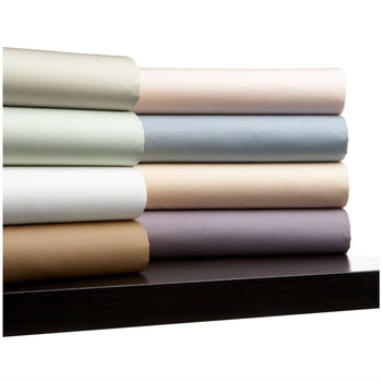 Full size 400-Thread Count Egyptian Cotton Sheet Set in White - Deals Kiosk