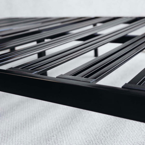 Full size Metal Platform Bed Frame with 3.86 inch Wide Heavy Duty Steel Slats - Deals Kiosk