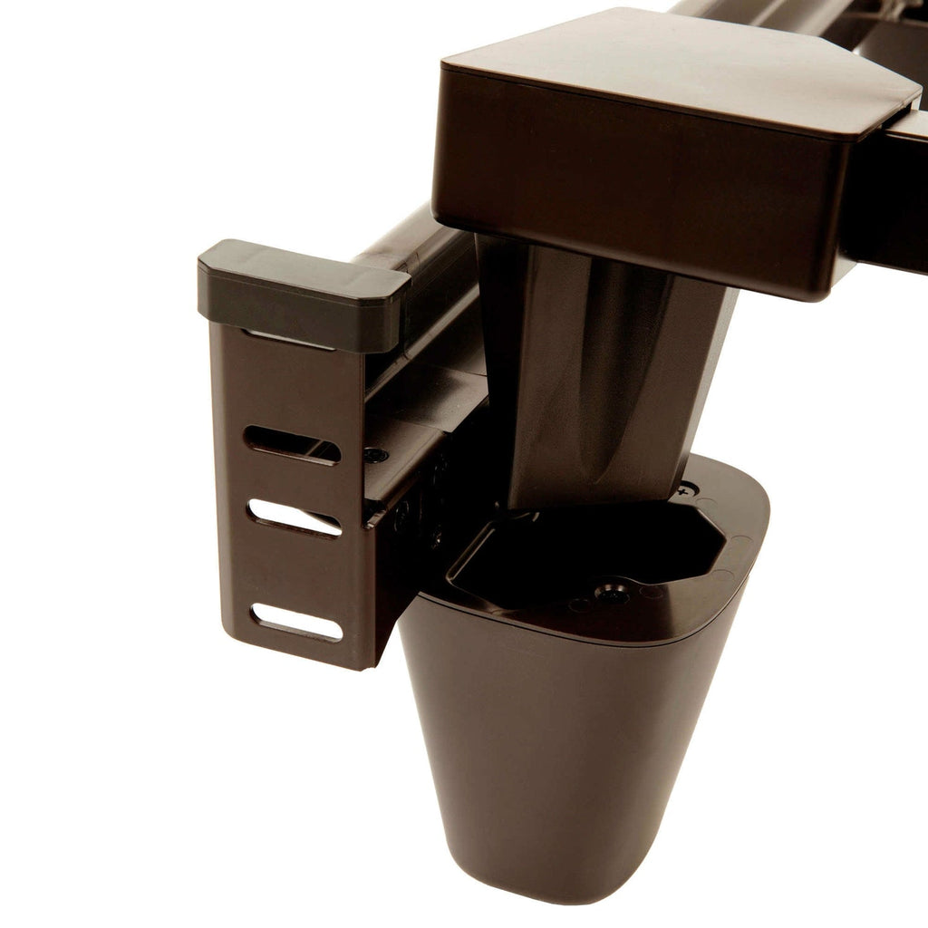 Heavy Duty Metal Bed Frame in Mahogany Finish - Full Queen King California King - Deals Kiosk