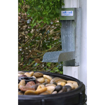 60-Gallon Rain Barrel in Earth Brown Food Grade Plastic - Deals Kiosk