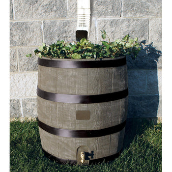 2-in-1 Rain Barrel Planter - Deals Kiosk