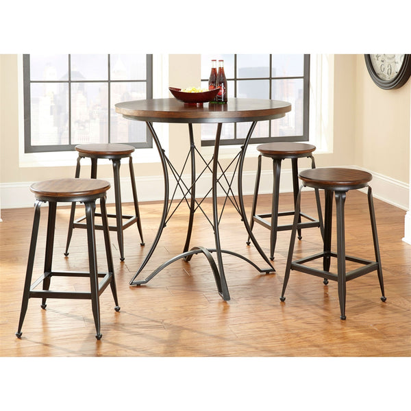 Round 36-inch Counter Height Kitchen Dining Table - Deals Kiosk