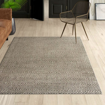 Gray 9' x 12' Flat Woven Hand Made Wool/Cotton Gray Area Rug - Deals Kiosk