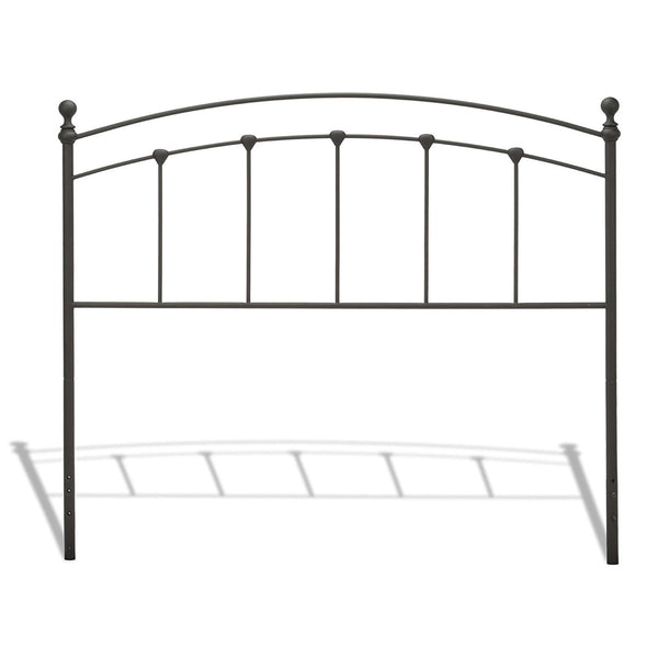 Full Complete Metal Bed Frame with Round Final Posts Headboard and Footboard - Deals Kiosk