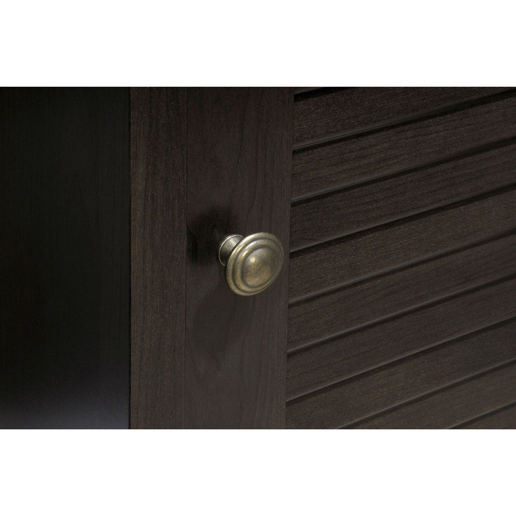 Bathroom Floor Cabinet with Shelf and Faux Granite Top - Deals Kiosk