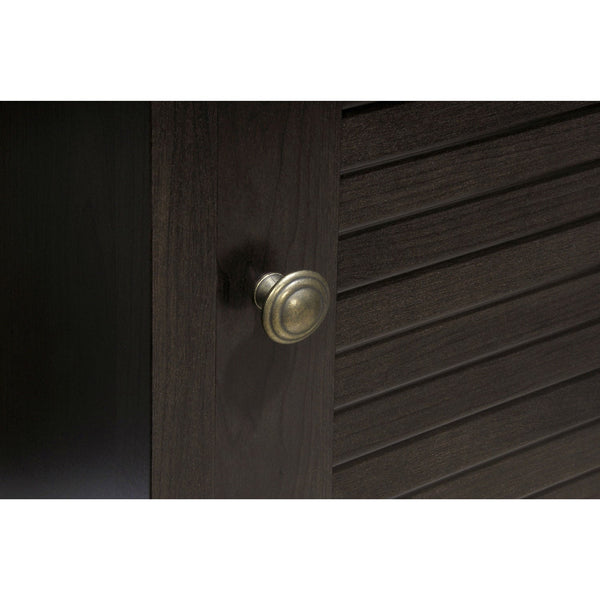 Bathroom Floor Cabinet with Shelf and Faux Granite Top - Deals Kiosk