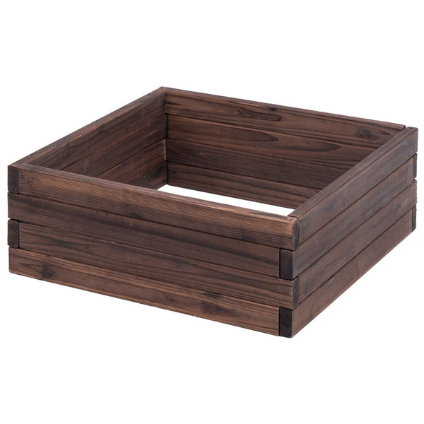 Solid Fir Wood 2 ft x 2 ft Raised Garden Bed Planter - Deals Kiosk