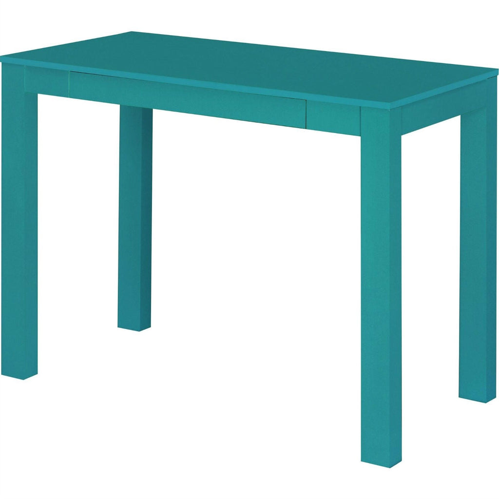 Teal Green Home Office Laptop Desk Writing Table with Drawer - Deals Kiosk