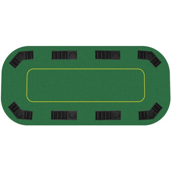 Folding Texas Holdem Folding Poker Table Top with Carrying Case