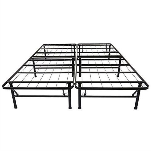 Twin size Black Metal Platform Bed Frame - Deals Kiosk