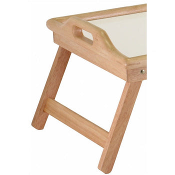 Breakfast in Bed Tray Table with Handles and Foldable Legs - Deals Kiosk