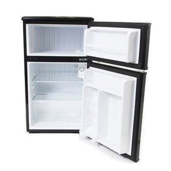 3.1 Cubic Foot Energy Star Compact Refrigerator Freezer in Black Dry Erase - Deals Kiosk