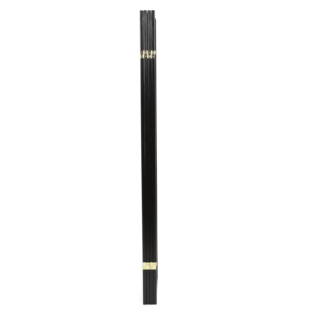 Black 4-Panel Asian Style Shoji Room Divider Screen - Deals Kiosk