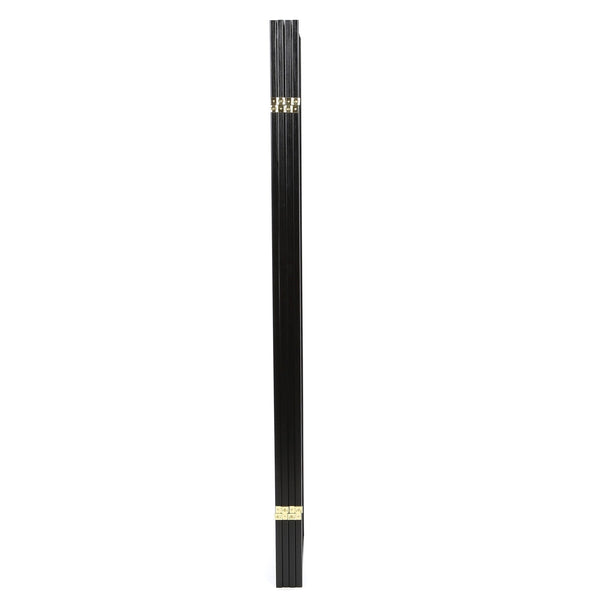Black 4-Panel Asian Style Shoji Room Divider Screen - Deals Kiosk