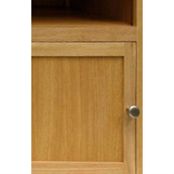 Simple End Table Nightsatnd Accent Table in Natural Wood Finish - Deals Kiosk