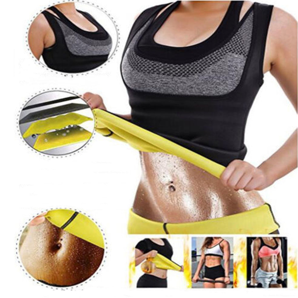 Women's Slimming Hot Sweat Vest Body Shaper Control Neoprene Tummy Fat Burner Shapewear Tracksuit - Deals Kiosk