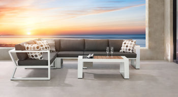 HIGOLD - Exee 6 Seaters Outdoor Sectional Sofa - Deals Kiosk