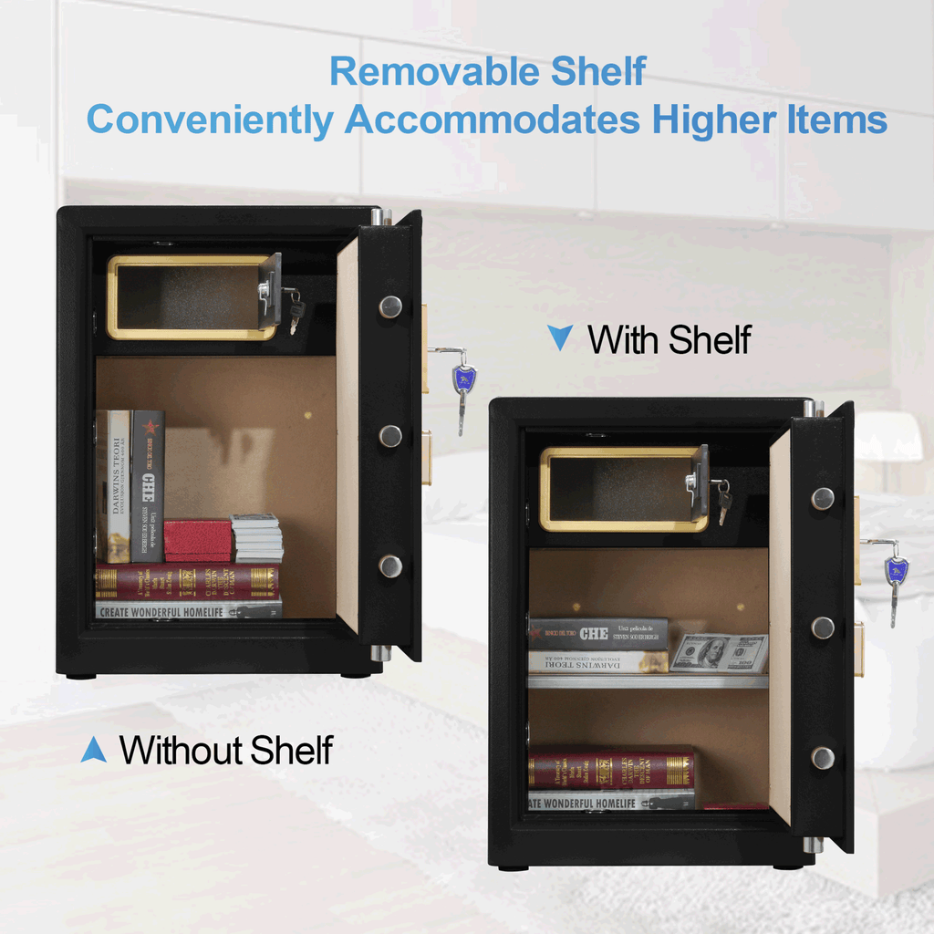 TIGERKING Safe,Security Home Safe,Protect You Gun,Jewelry,Cash 3.7 Cubic Feet - Deals Kiosk