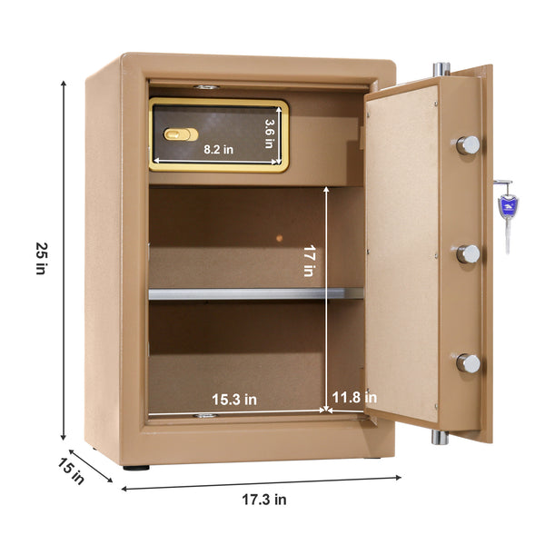 TIGERKING Safe,Security Home Safe,Protect You Gun,Jewelry,Cash 3.7 Cubic Feet - Deals Kiosk