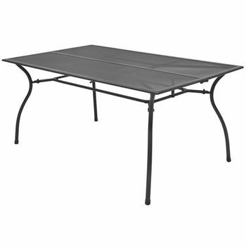 7 Piece Outdoor Dining Set Steel Anthracite - Deals Kiosk