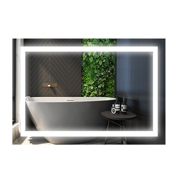 [PICK UP ONLY ] Hotel bathroom waterproof backlit LED smart mirror with light illuminated mirror - Deals Kiosk