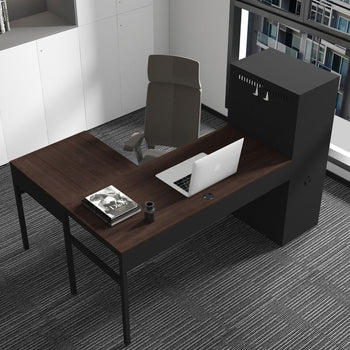 Work station/Home Office Desk Set/L-shaped computer desk - Deals Kiosk