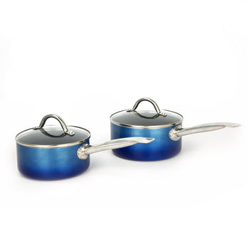 Recook Cookware Sets, Nonstick Pots and Pans Set– 4pc, Kitchen Saucepan Sets, Induction Cooking Pot Set, Non Sticking Sauce Pan Set – Dishwasher and Oven Safe - Deals Kiosk