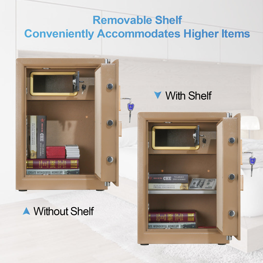 TIGERKING Safe,Security Home Safe,Protect You Gun,Jewelry,Cash 3.7 Cubic Feet - Deals Kiosk