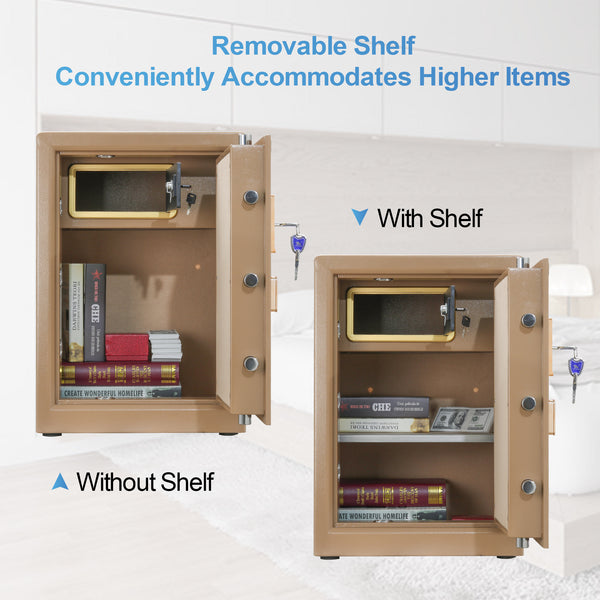 TIGERKING Safe,Security Home Safe,Protect You Gun,Jewelry,Cash 3.7 Cubic Feet - Deals Kiosk