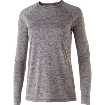 Ladies Athletic Shirt, Electrify 2.0 Long Sleeve Tee - Deals Kiosk