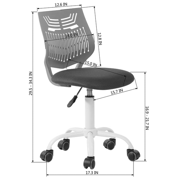 Plastic Task Chair/ Office Chair - Deals Kiosk