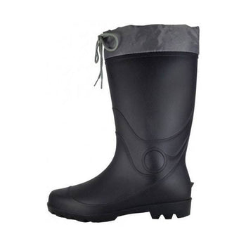 Men's Black Rain Boots Case Pack 12 - Deals Kiosk