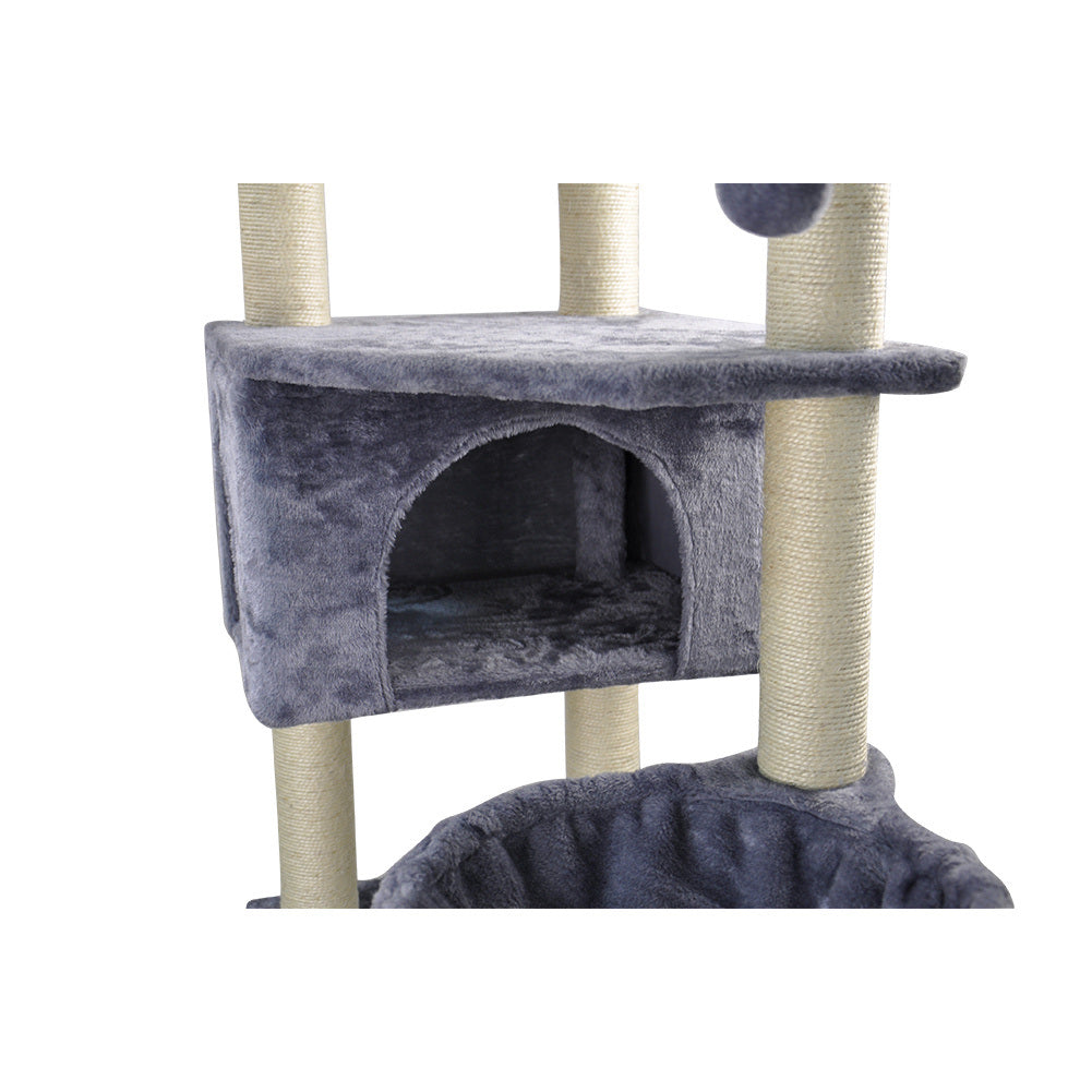 WIKI 70" Tall Cat Tower with Hammock - Deals Kiosk