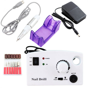 1 Set Nail polisher electric polisher nail electric polisher nail polisher nail polish remover 30000 turns - Deals Kiosk
