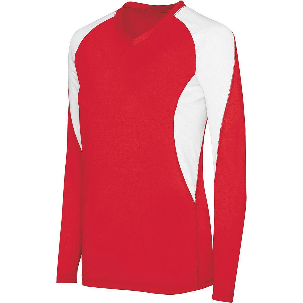 Girls Athletic Shirt, Long Sleeve Course Sports Jersey - Sportswear - Deals Kiosk