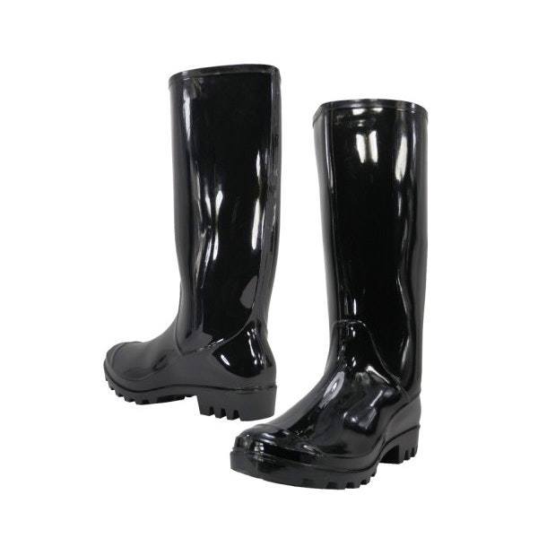 Women's Rain Boots Black (Size 5-10) Case Pack 12 - Deals Kiosk