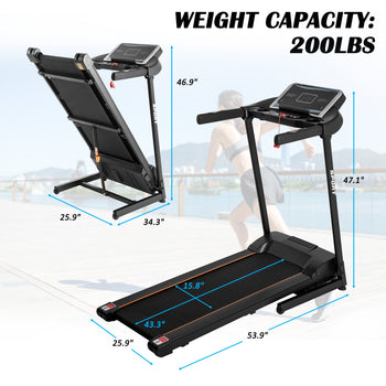 Electric Treadmill Motorized Running Machine RT - Deals Kiosk