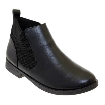 Women's Pull-On Booties - Black Case Pack 12 - Deals Kiosk